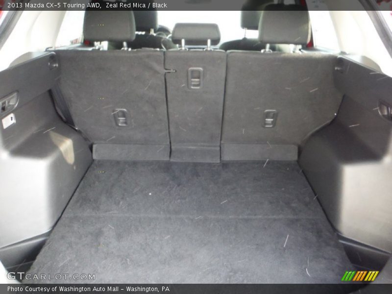 Zeal Red Mica / Black 2013 Mazda CX-5 Touring AWD