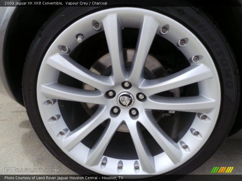 Vapour Grey / Charcoal 2009 Jaguar XK XK8 Convertible