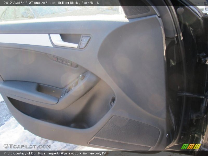 Brilliant Black / Black/Black 2012 Audi S4 3.0T quattro Sedan