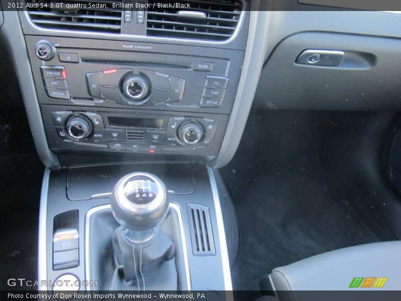 Brilliant Black / Black/Black 2012 Audi S4 3.0T quattro Sedan