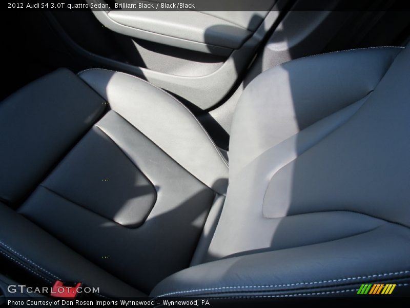 Brilliant Black / Black/Black 2012 Audi S4 3.0T quattro Sedan