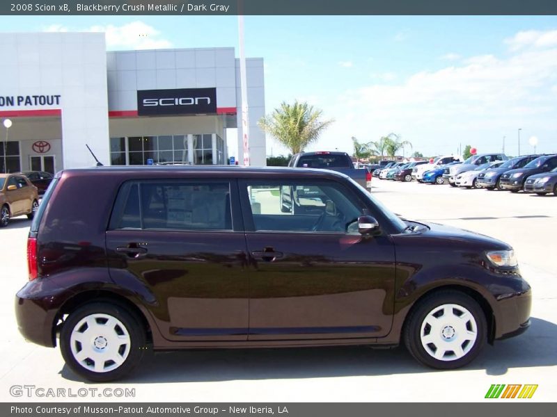 Blackberry Crush Metallic / Dark Gray 2008 Scion xB