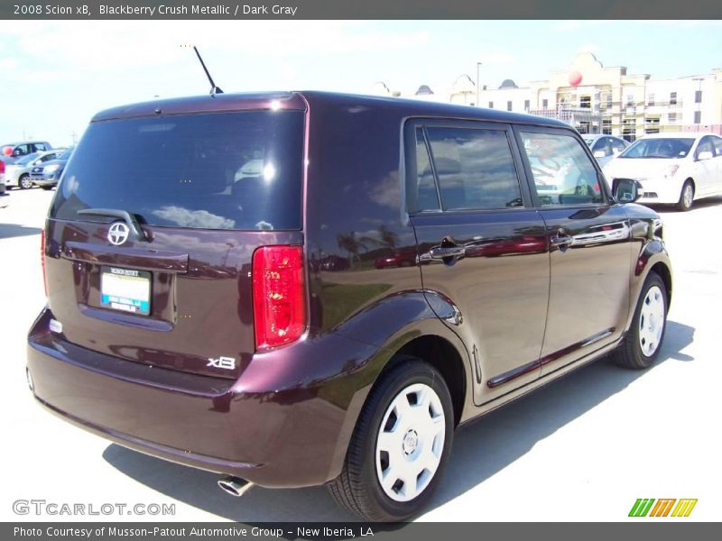 Blackberry Crush Metallic / Dark Gray 2008 Scion xB