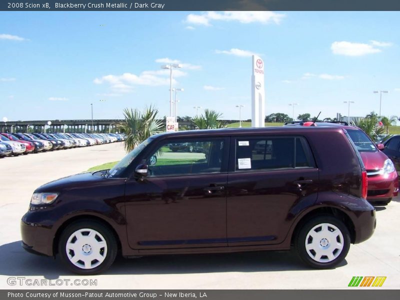 Blackberry Crush Metallic / Dark Gray 2008 Scion xB