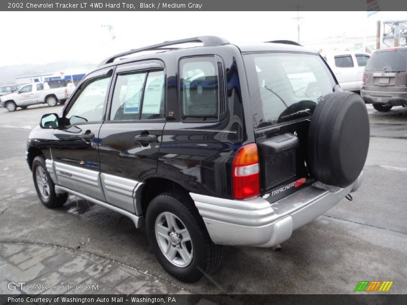 Black / Medium Gray 2002 Chevrolet Tracker LT 4WD Hard Top