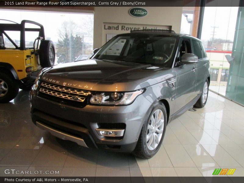 Corris Grey / Ebony/Cirrus 2015 Land Rover Range Rover Sport Supercharged