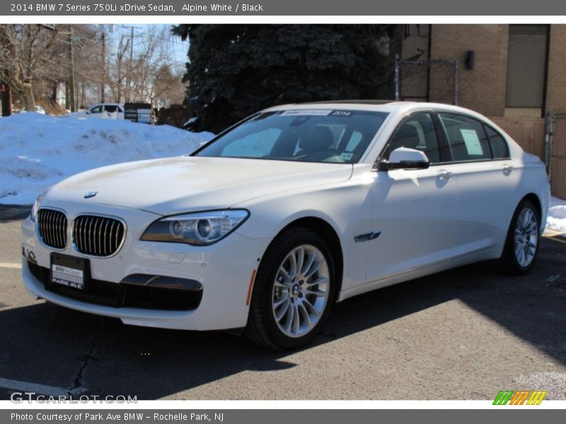 Alpine White / Black 2014 BMW 7 Series 750Li xDrive Sedan