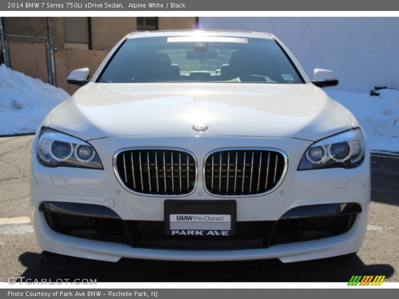 Alpine White / Black 2014 BMW 7 Series 750Li xDrive Sedan