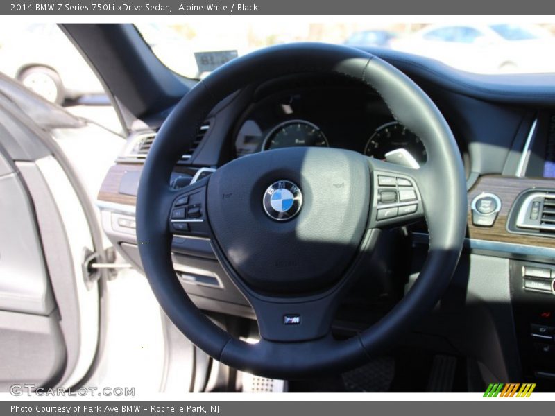 Alpine White / Black 2014 BMW 7 Series 750Li xDrive Sedan