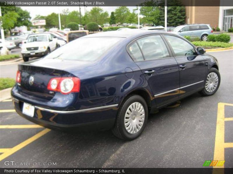 Shadow Blue / Black 2006 Volkswagen Passat 2.0T Sedan