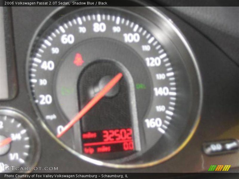 Shadow Blue / Black 2006 Volkswagen Passat 2.0T Sedan