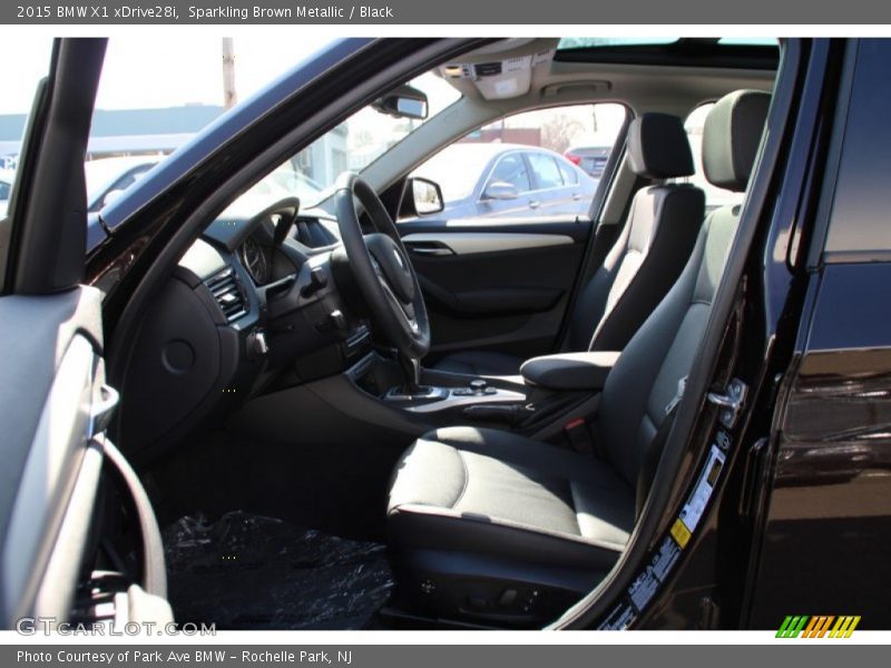 Sparkling Brown Metallic / Black 2015 BMW X1 xDrive28i