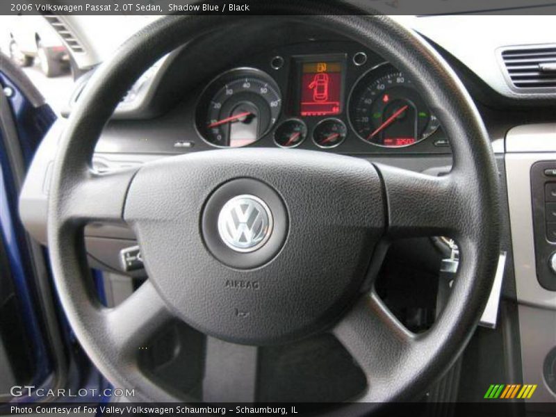 Shadow Blue / Black 2006 Volkswagen Passat 2.0T Sedan