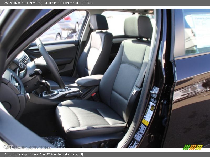 Sparkling Brown Metallic / Black 2015 BMW X1 xDrive28i