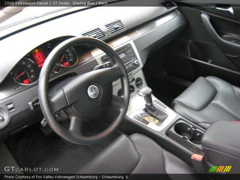 Shadow Blue / Black 2006 Volkswagen Passat 2.0T Sedan