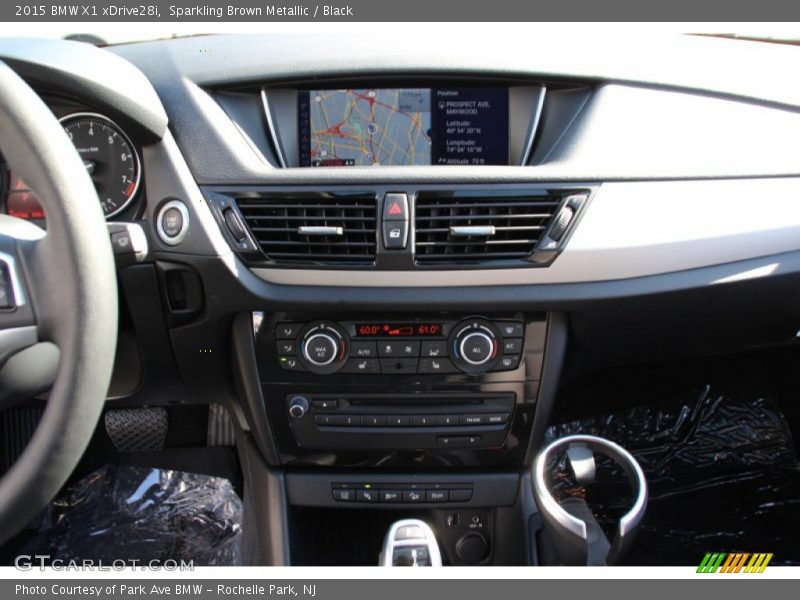 Sparkling Brown Metallic / Black 2015 BMW X1 xDrive28i