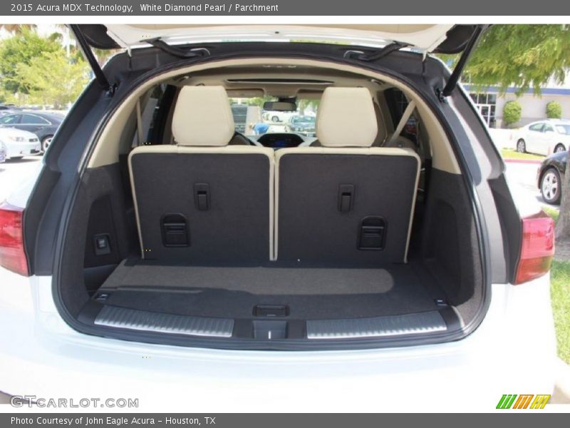 White Diamond Pearl / Parchment 2015 Acura MDX Technology