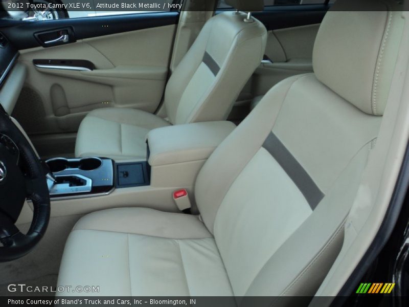 Attitude Black Metallic / Ivory 2012 Toyota Camry XLE V6
