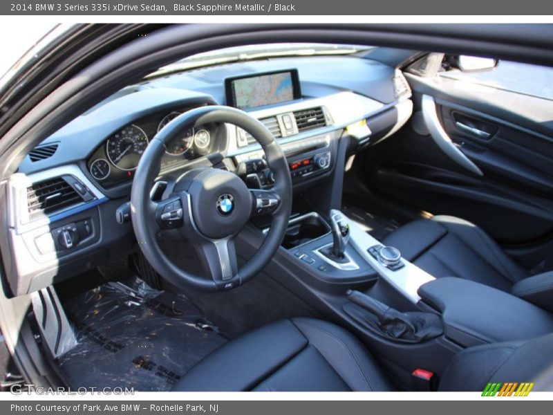 Black Sapphire Metallic / Black 2014 BMW 3 Series 335i xDrive Sedan