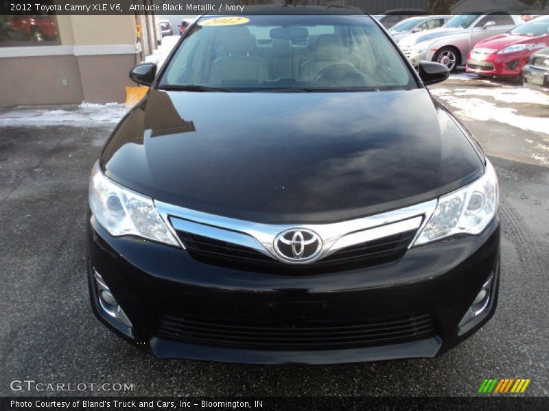 Attitude Black Metallic / Ivory 2012 Toyota Camry XLE V6