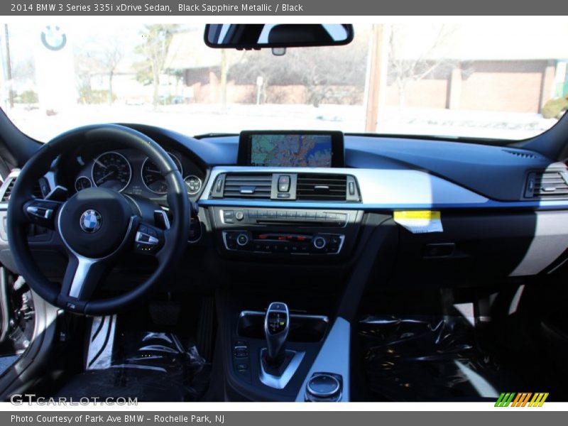 Black Sapphire Metallic / Black 2014 BMW 3 Series 335i xDrive Sedan