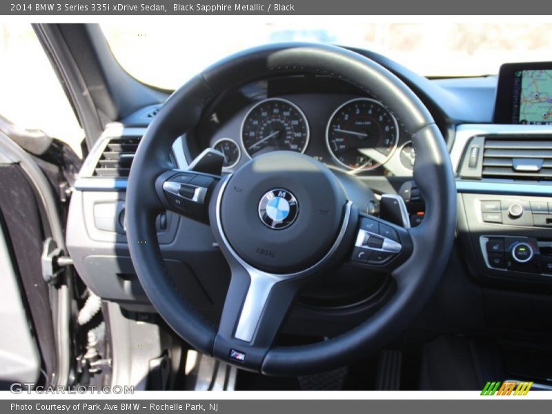 Black Sapphire Metallic / Black 2014 BMW 3 Series 335i xDrive Sedan