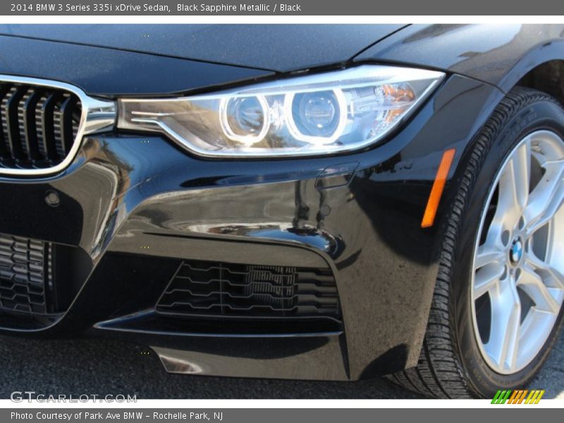 Black Sapphire Metallic / Black 2014 BMW 3 Series 335i xDrive Sedan