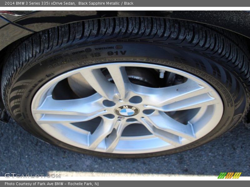 Black Sapphire Metallic / Black 2014 BMW 3 Series 335i xDrive Sedan