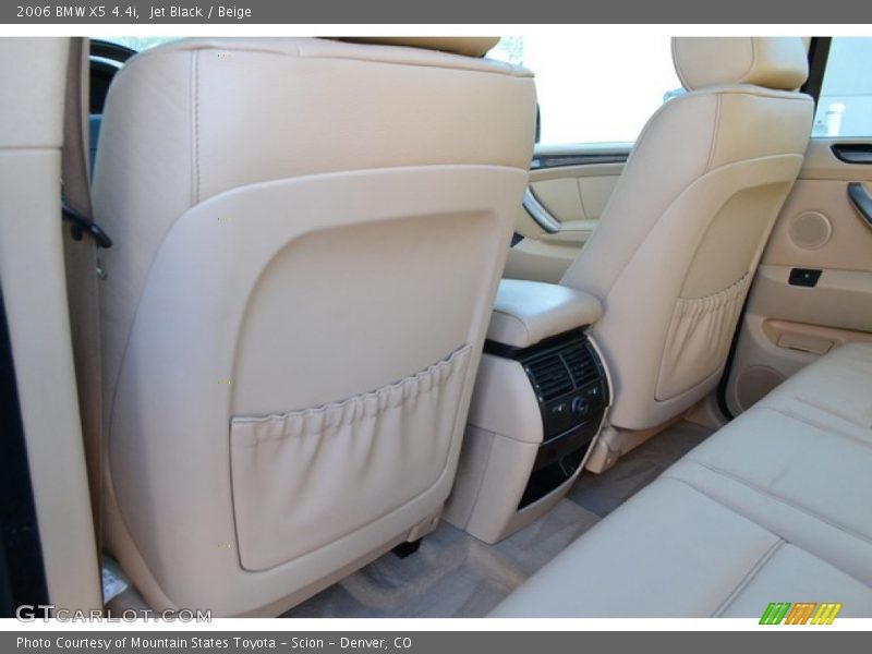 Jet Black / Beige 2006 BMW X5 4.4i
