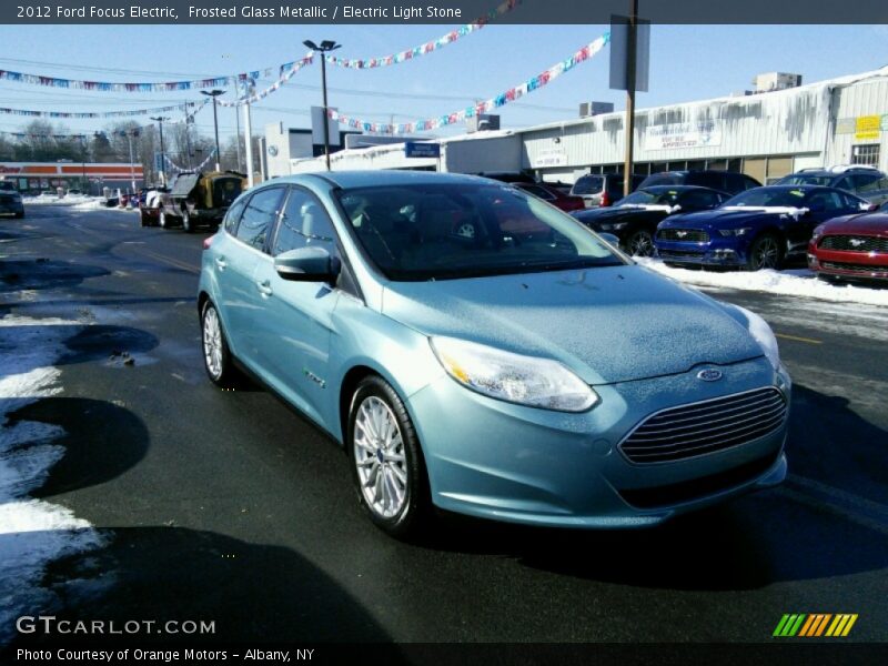 Frosted Glass Metallic / Electric Light Stone 2012 Ford Focus Electric