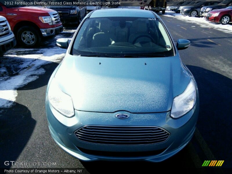 Frosted Glass Metallic / Electric Light Stone 2012 Ford Focus Electric