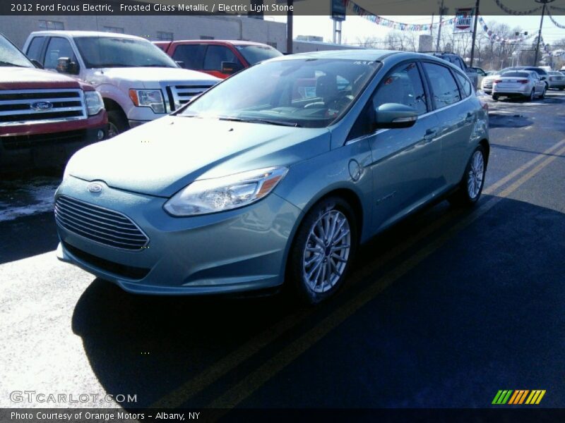 Frosted Glass Metallic / Electric Light Stone 2012 Ford Focus Electric