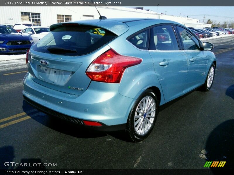Frosted Glass Metallic / Electric Light Stone 2012 Ford Focus Electric