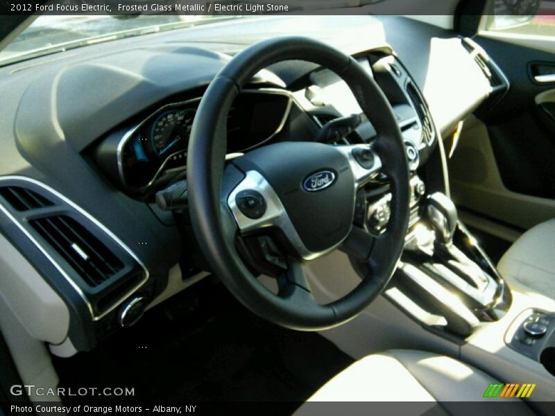 Frosted Glass Metallic / Electric Light Stone 2012 Ford Focus Electric