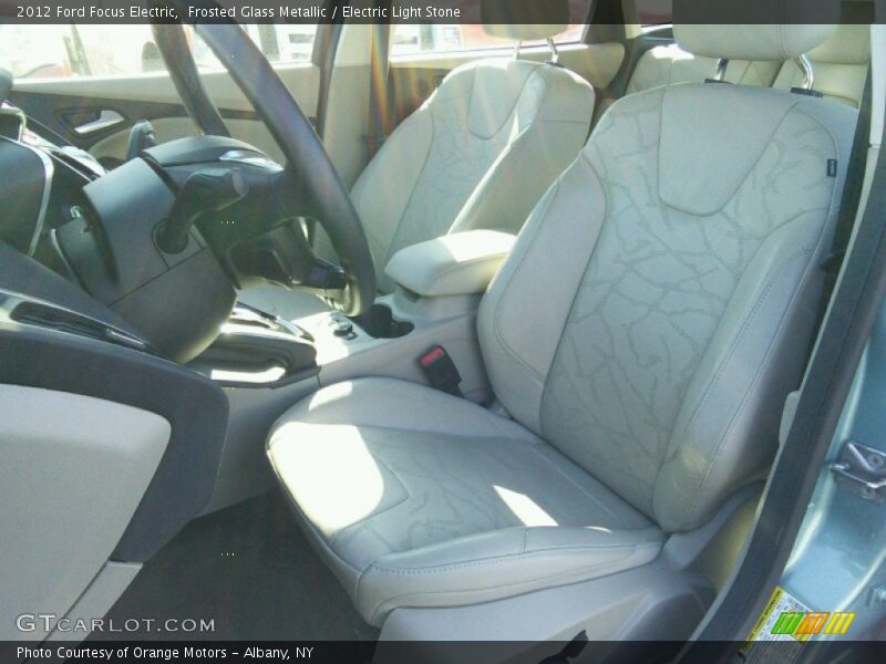 Frosted Glass Metallic / Electric Light Stone 2012 Ford Focus Electric