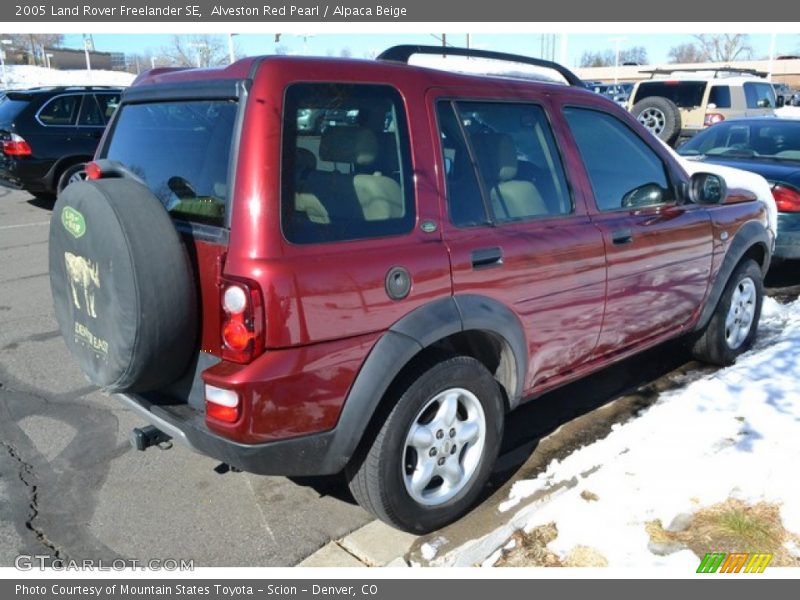 Alveston Red Pearl / Alpaca Beige 2005 Land Rover Freelander SE