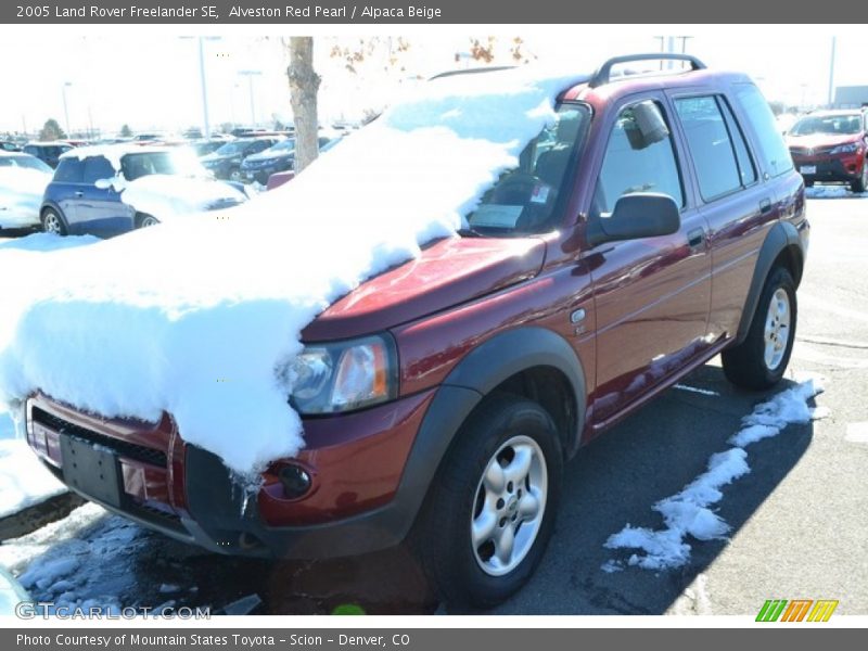 Alveston Red Pearl / Alpaca Beige 2005 Land Rover Freelander SE