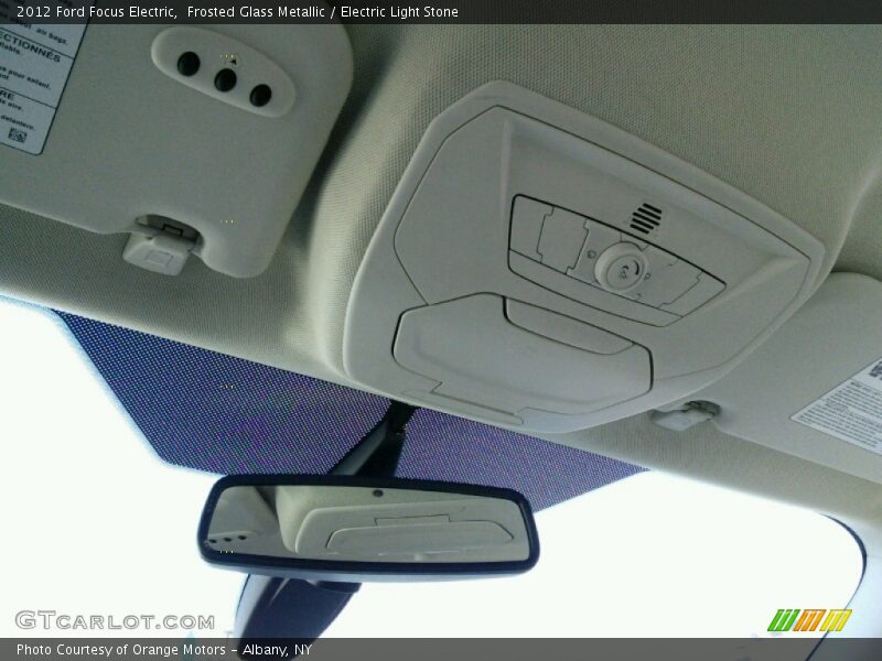 Frosted Glass Metallic / Electric Light Stone 2012 Ford Focus Electric