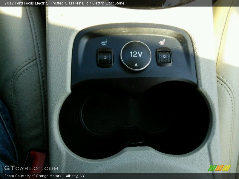 Frosted Glass Metallic / Electric Light Stone 2012 Ford Focus Electric