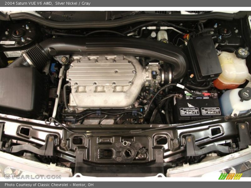 Silver Nickel / Gray 2004 Saturn VUE V6 AWD