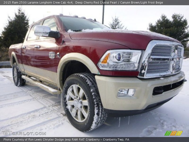 Front 3/4 View of 2015 2500 Laramie Longhorn Crew Cab 4x4
