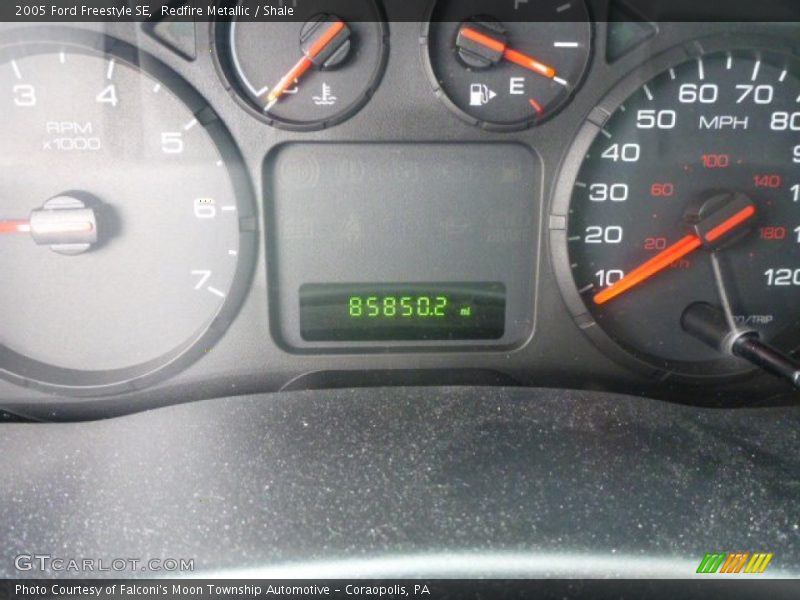 Redfire Metallic / Shale 2005 Ford Freestyle SE