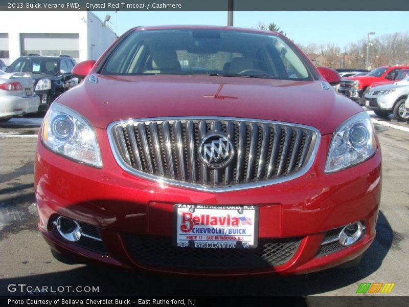 Crystal Red Tintcoat / Cashmere 2013 Buick Verano FWD