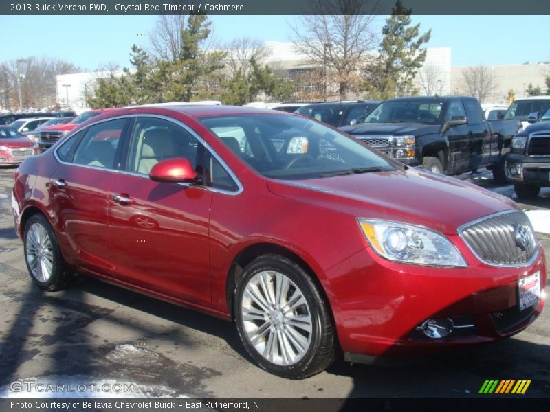 Crystal Red Tintcoat / Cashmere 2013 Buick Verano FWD