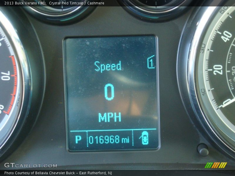 Crystal Red Tintcoat / Cashmere 2013 Buick Verano FWD
