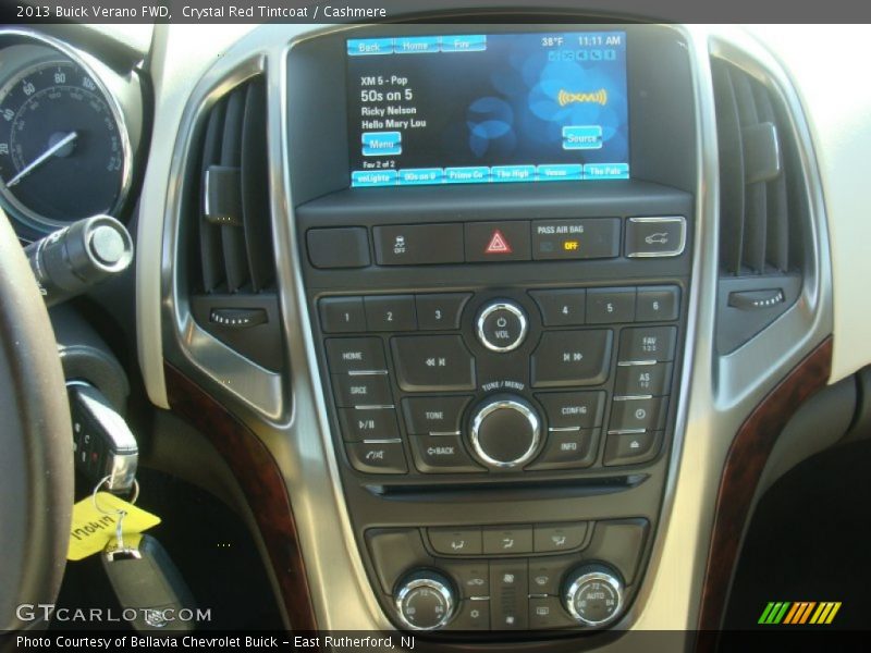 Crystal Red Tintcoat / Cashmere 2013 Buick Verano FWD