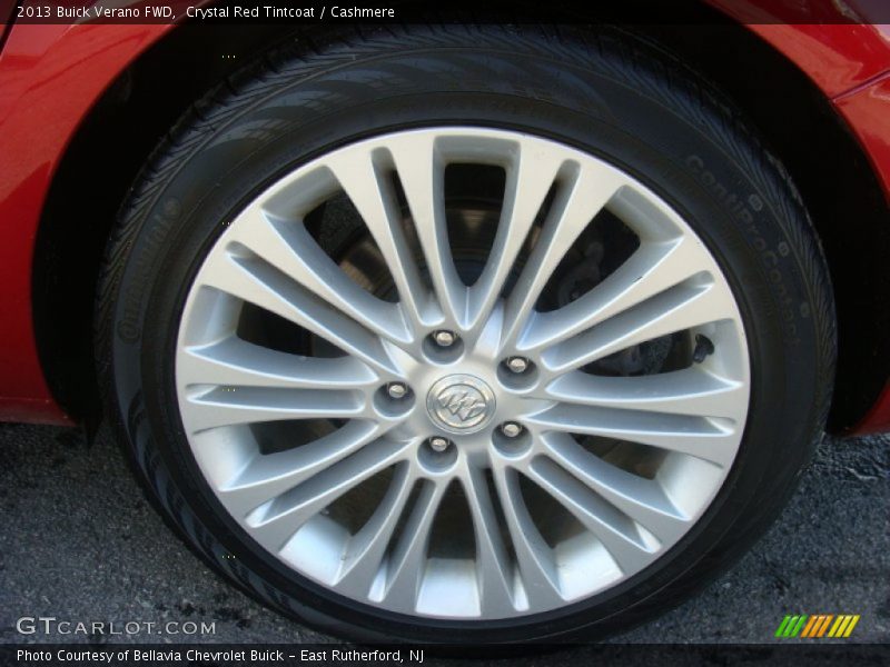 Crystal Red Tintcoat / Cashmere 2013 Buick Verano FWD
