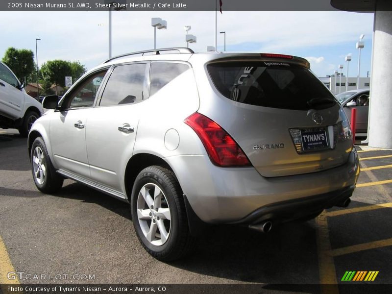 Sheer Silver Metallic / Cafe Latte 2005 Nissan Murano SL AWD
