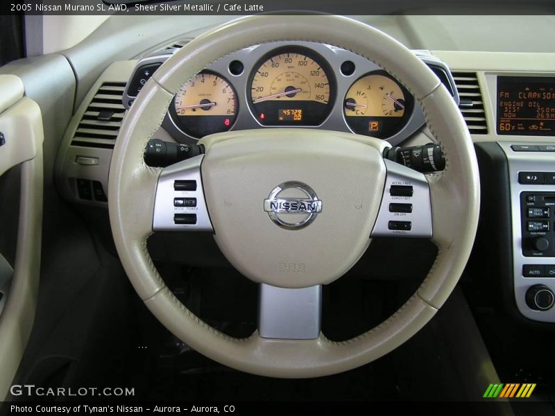 Sheer Silver Metallic / Cafe Latte 2005 Nissan Murano SL AWD