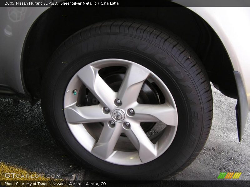Sheer Silver Metallic / Cafe Latte 2005 Nissan Murano SL AWD